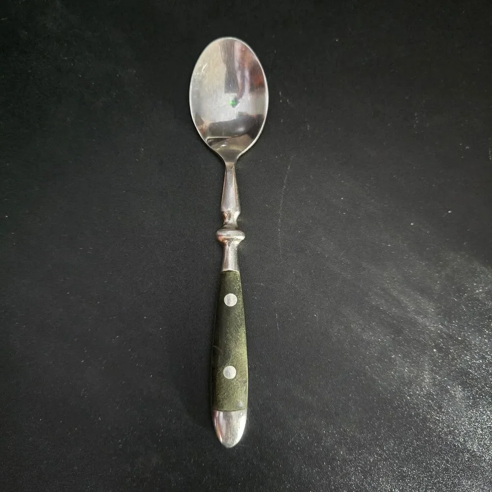 Hampton Silversmiths BISTRO-GREEN 1 Spoon Stainless Flatware